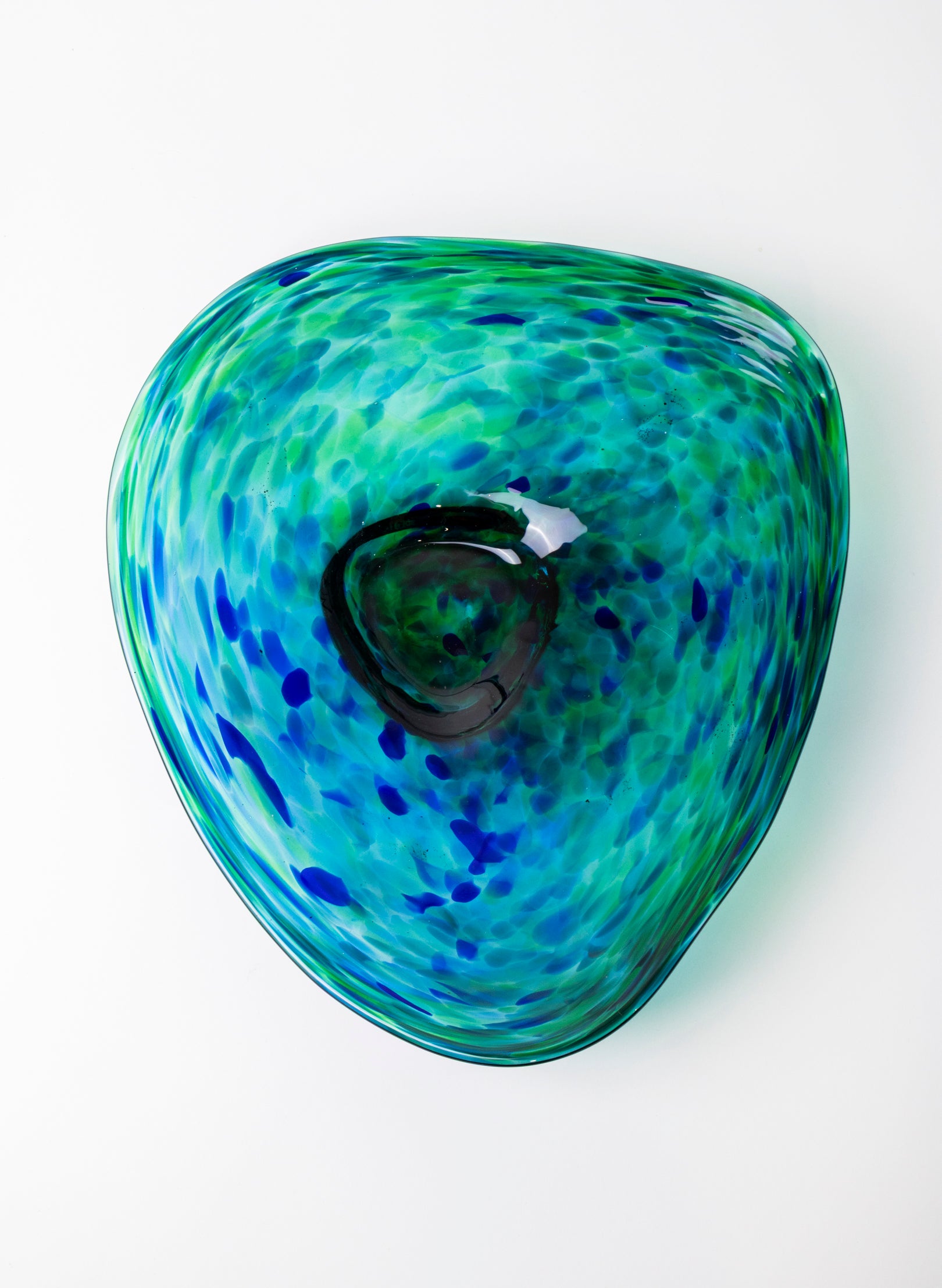 Greenstone Glass Platter