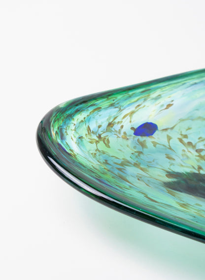 Greenstone Glass Platter