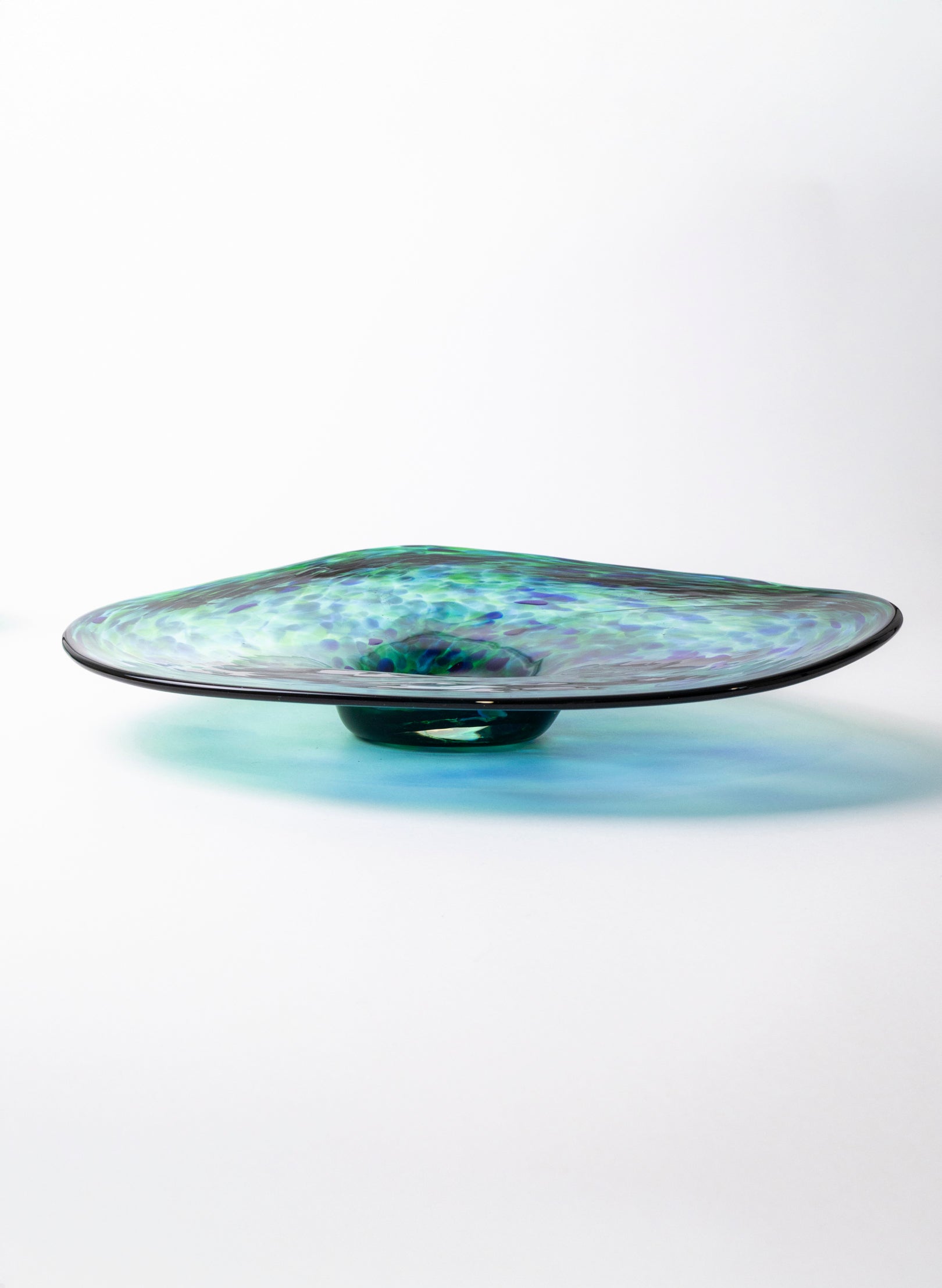 Greenstone Glass Platter