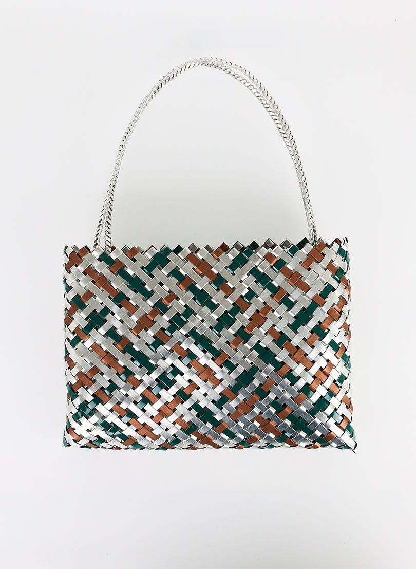 Aluminium, Green &amp; Bronze Kete (20 End)