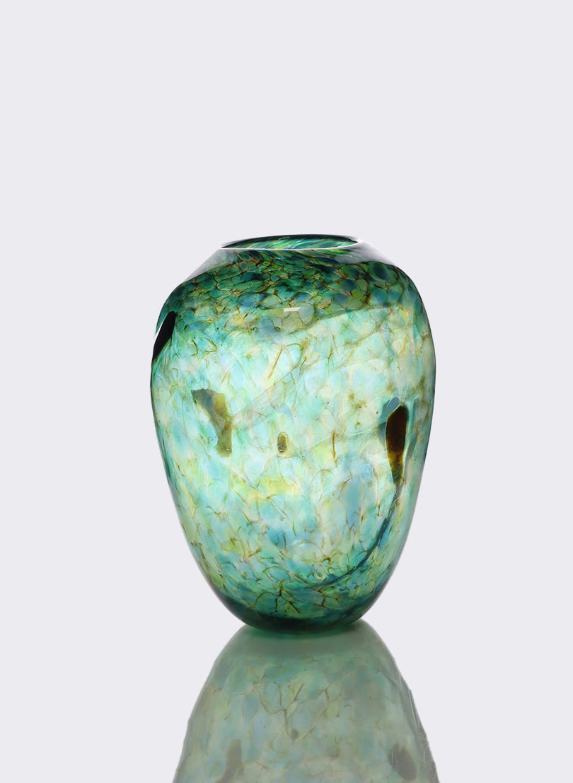 Greenstone Boulder Vase - XLarge
