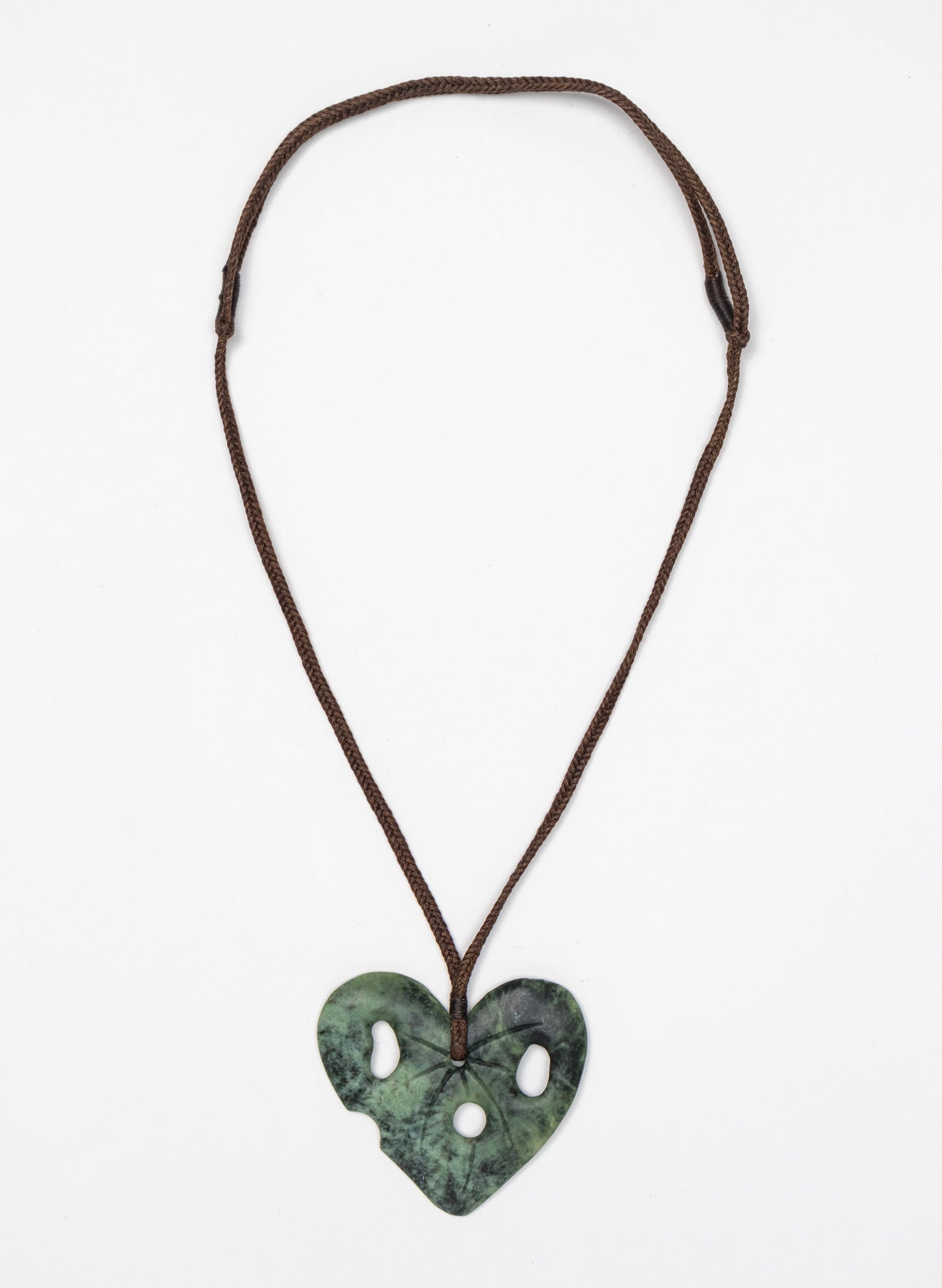 Pounamu Kawakawa Necklace 