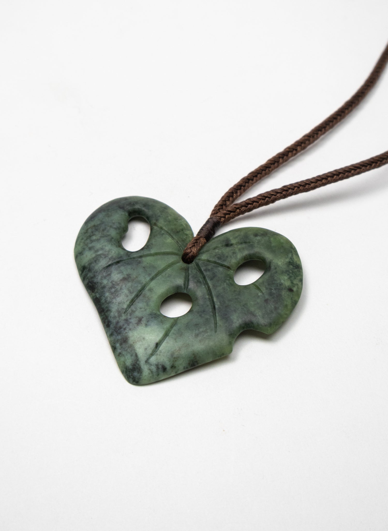Pounamu Kawakawa Necklace 