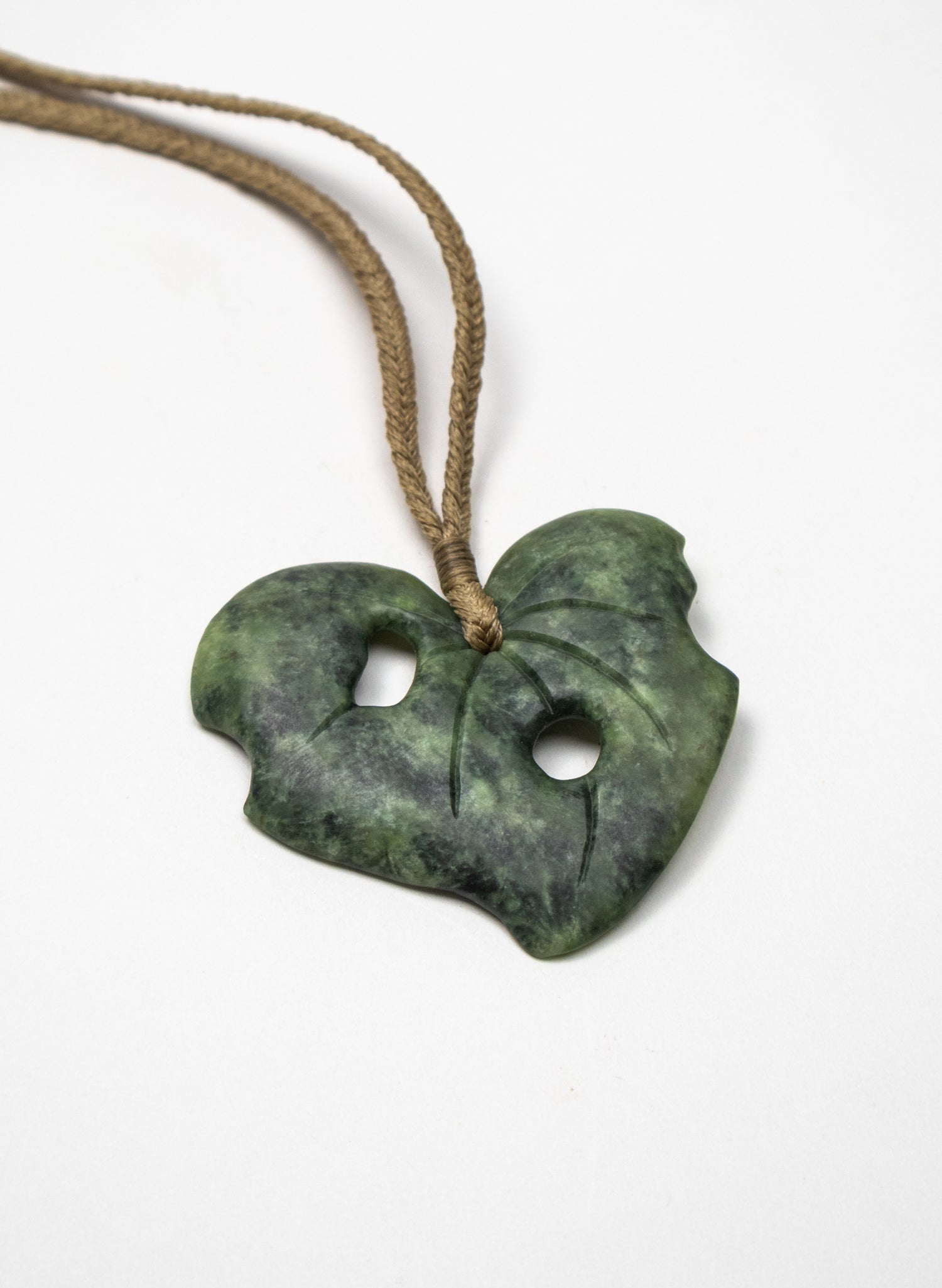 Pounamu Kawakawa Necklace 
