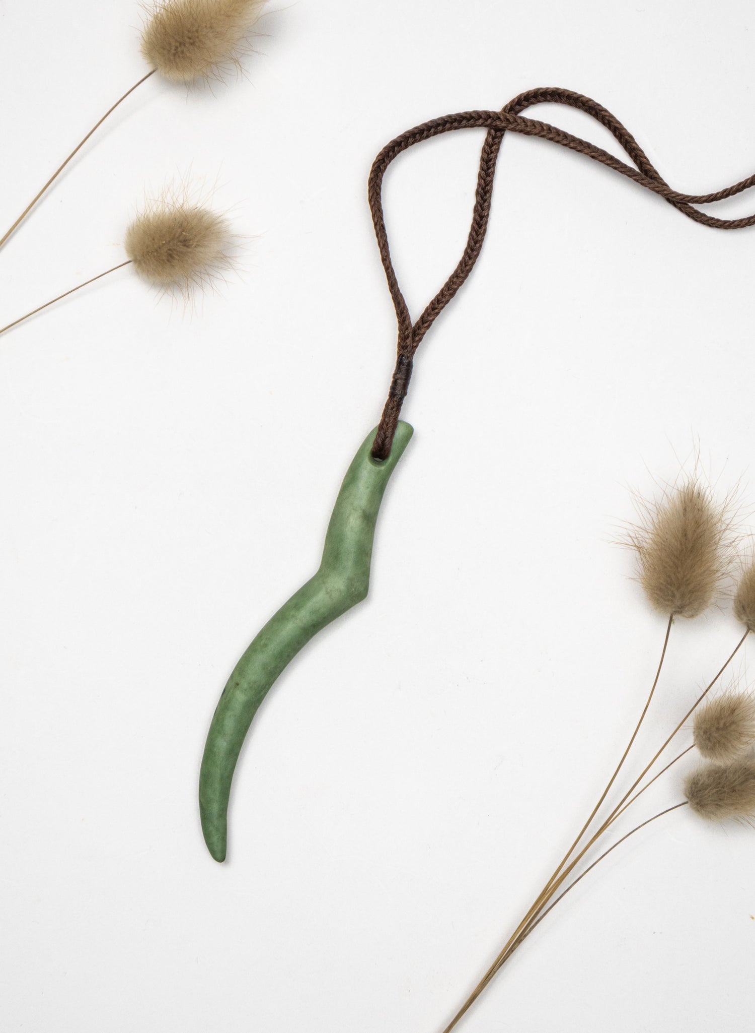 Whakakai Pounamu Piko Necklace