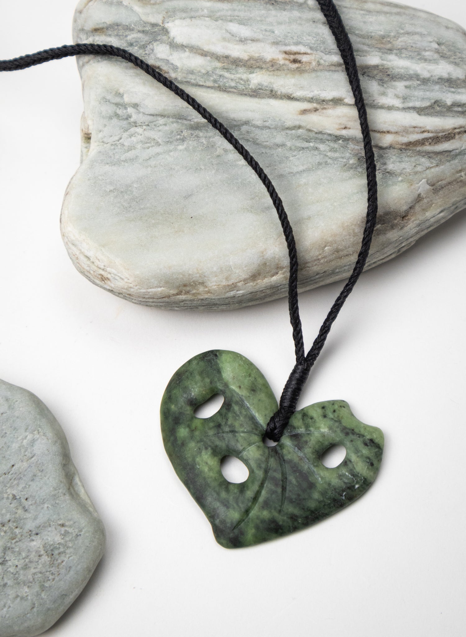 Pounamu Kawakawa Necklace 