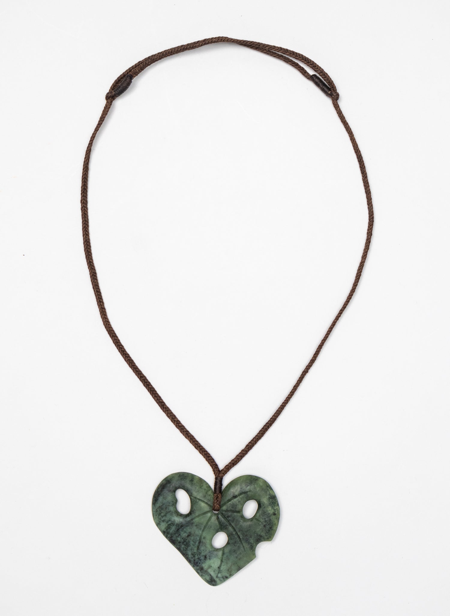Pounamu Kawakawa Necklace 