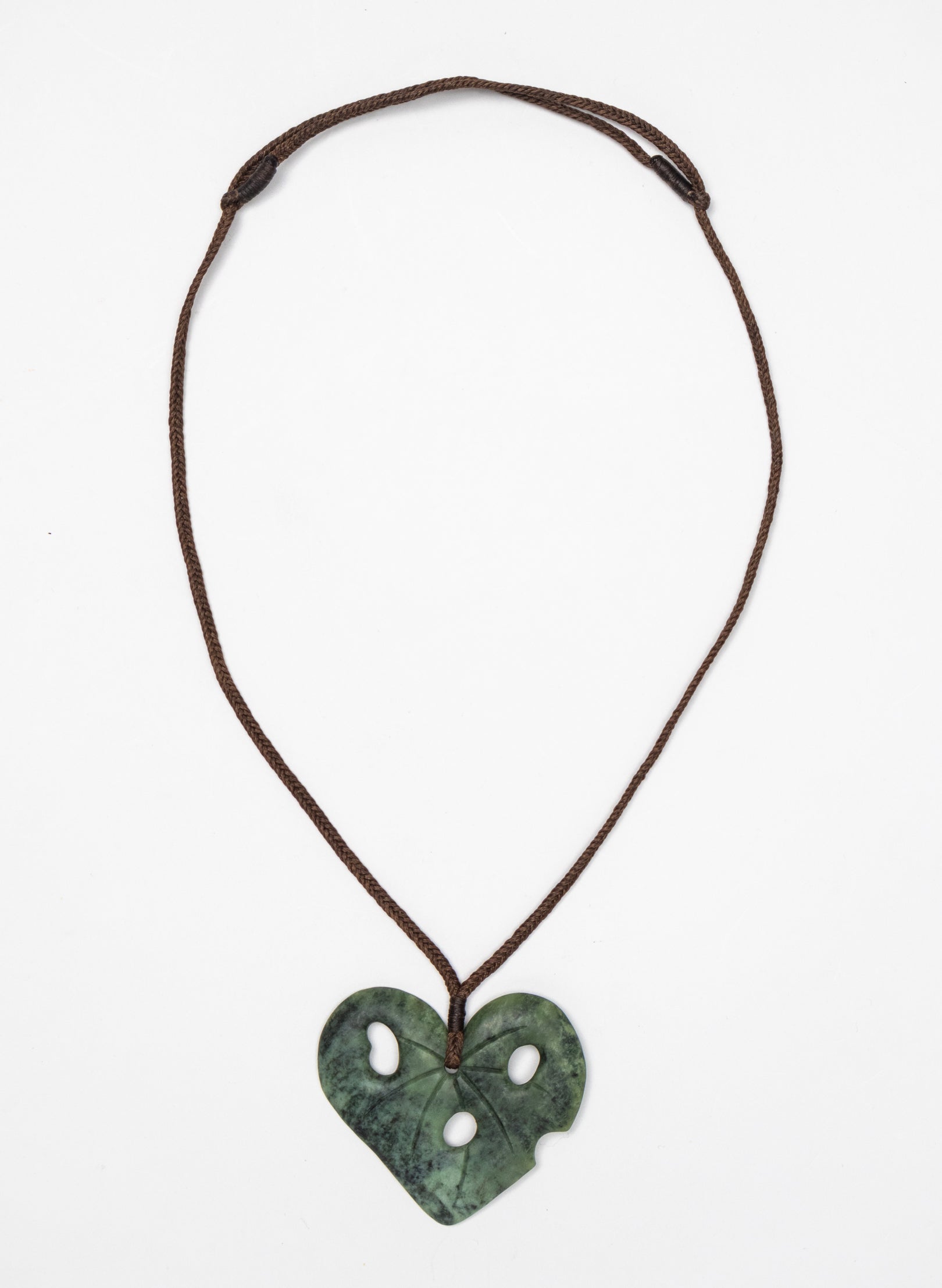Pounamu Kawakawa Necklace 