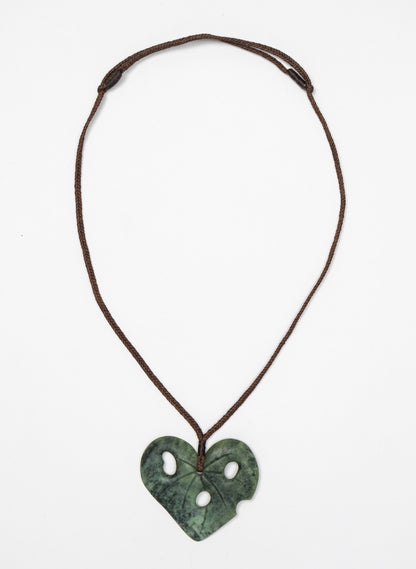 Pounamu Kawakawa Necklace 