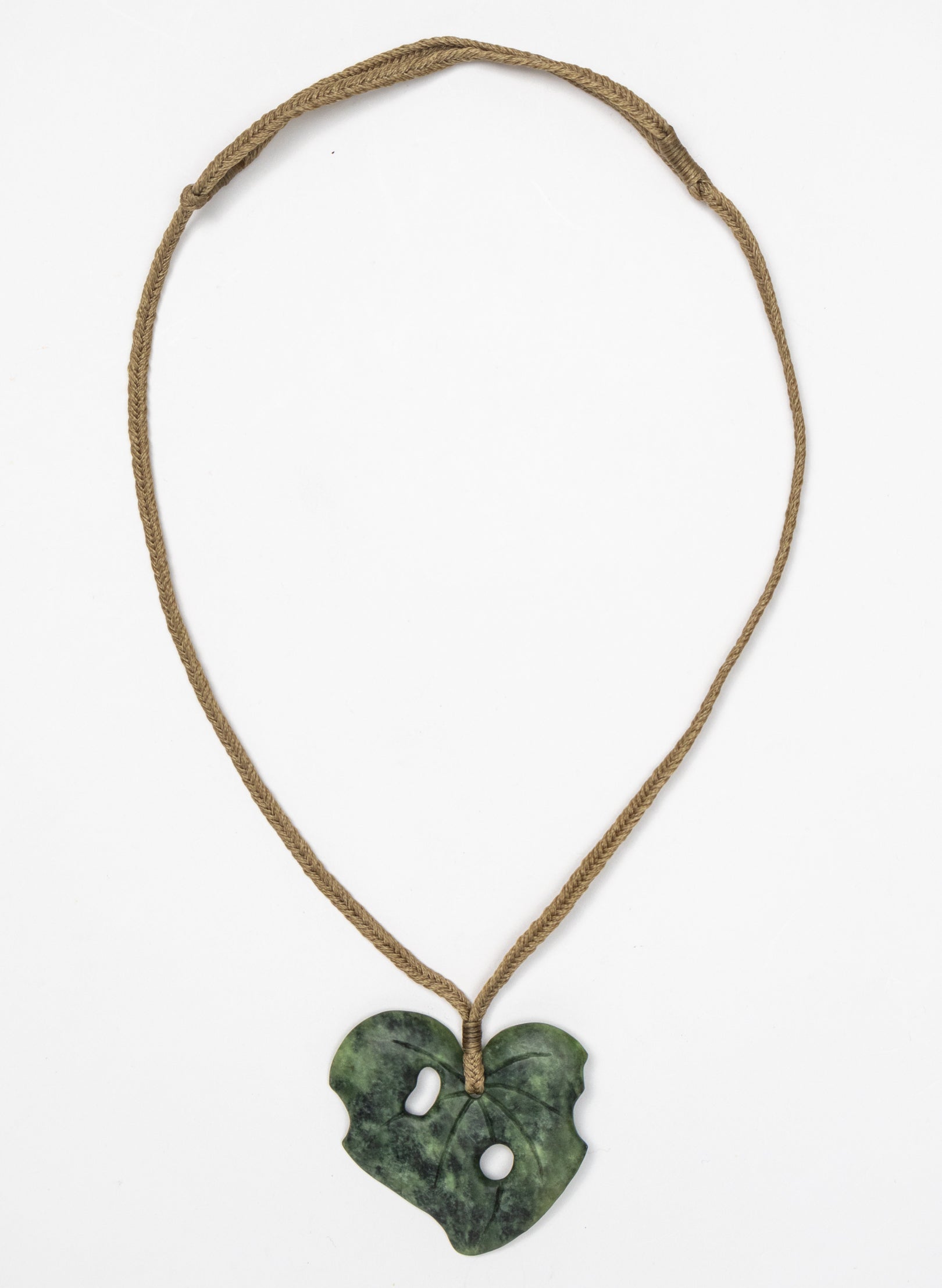 Pounamu Kawakawa Necklace 