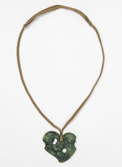 Pounamu Kawakawa Necklace 
