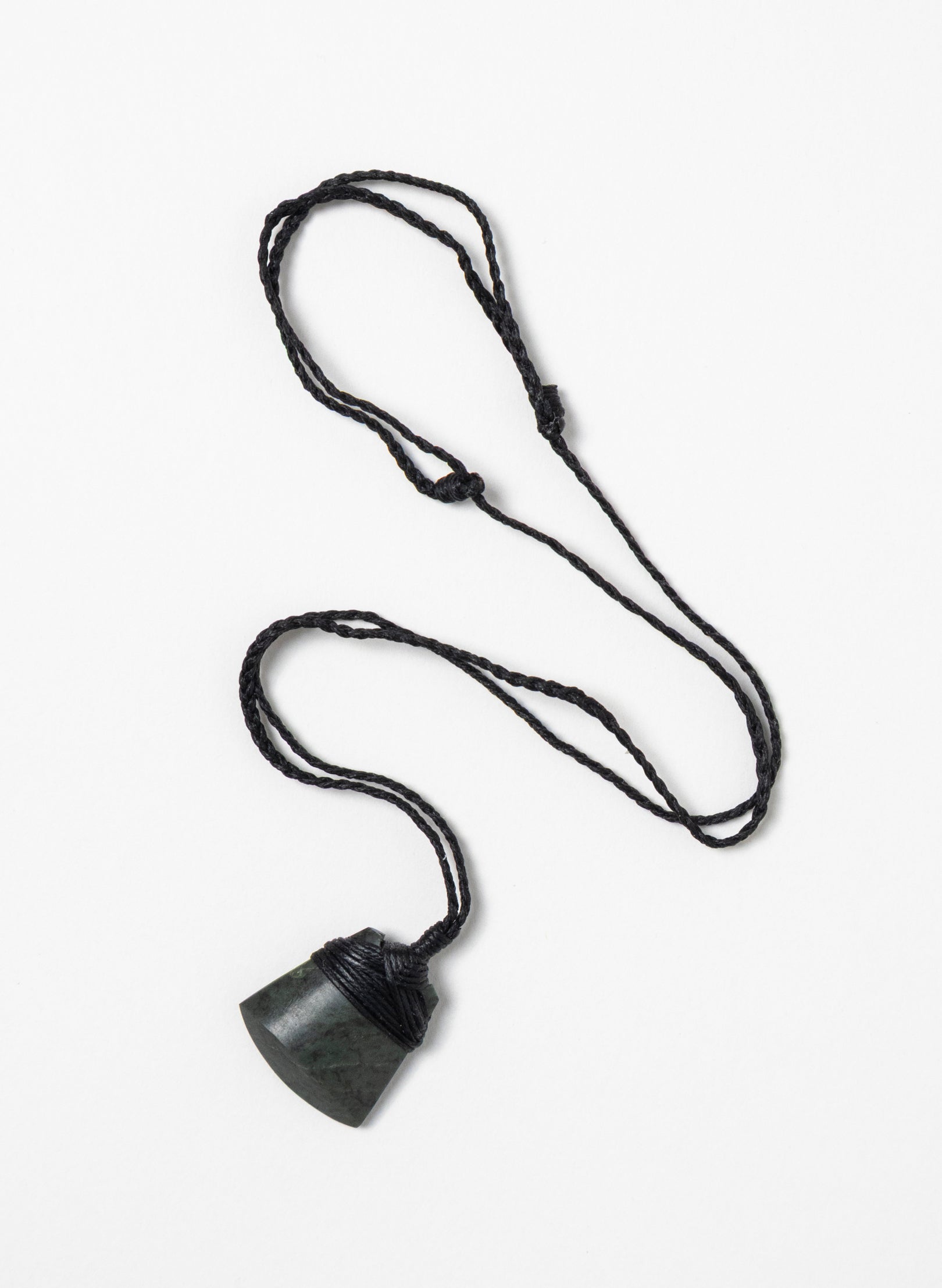 Small Crossbound Pounamu Toki Pendant
