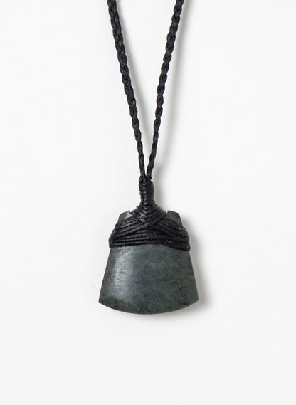 Small Crossbound Pounamu Toki Pendant