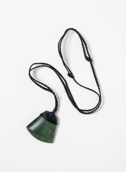 Small Crossbound Pounamu Toki Pendant