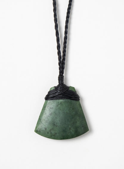 Small Crossbound Pounamu Toki Pendant