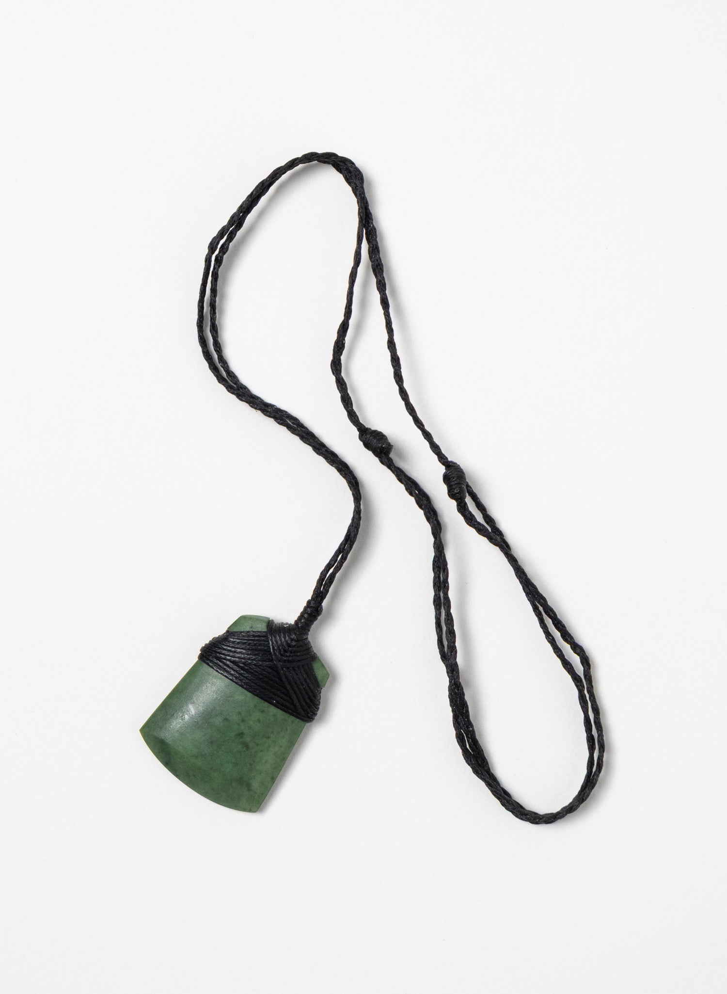 Small Crossbound Pounamu Toki Pendant