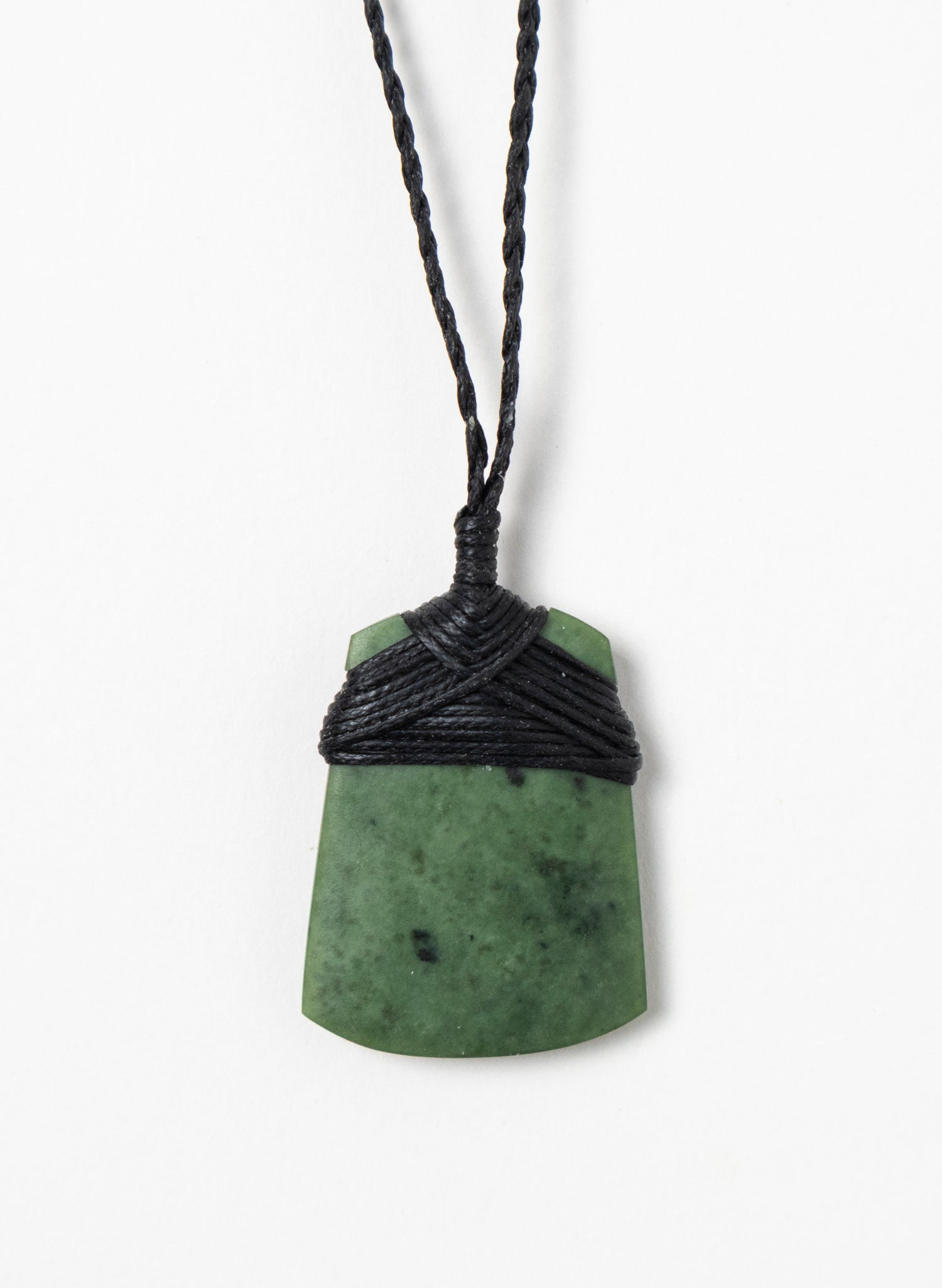 Small Crossbound Pounamu Toki Pendant
