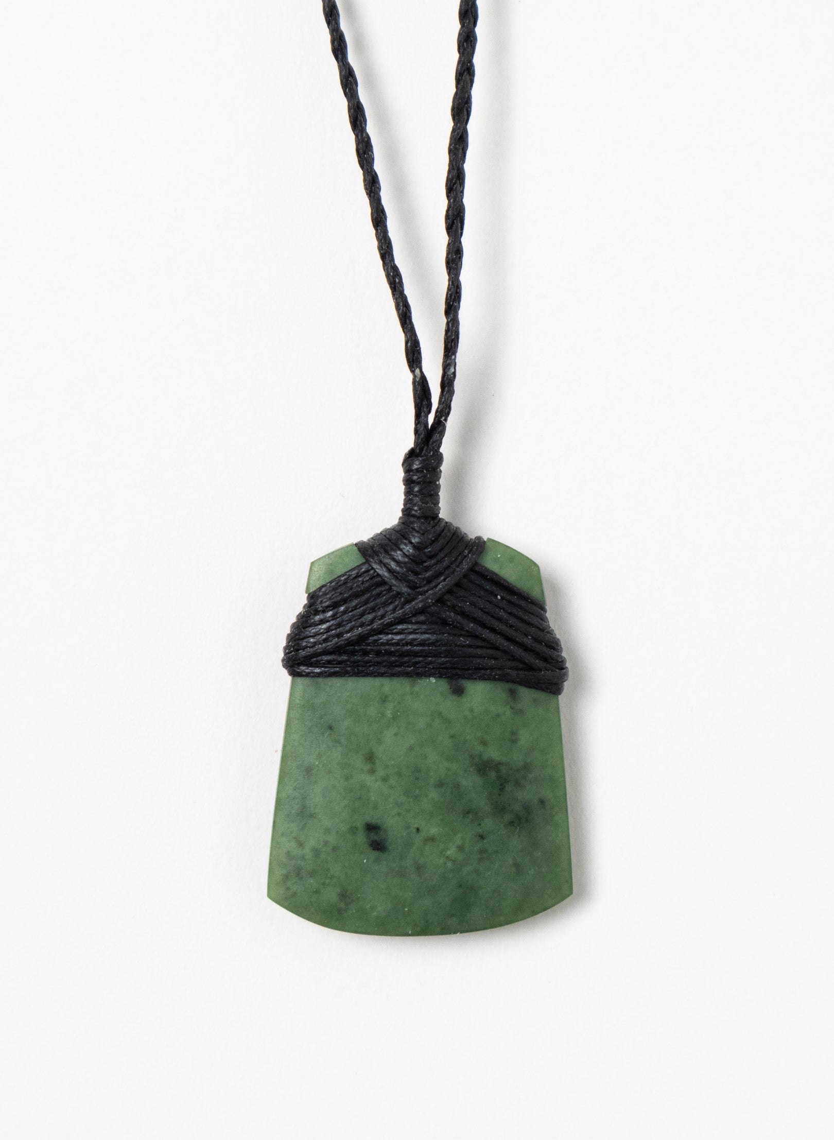 Small Crossbound Pounamu Toki Pendant