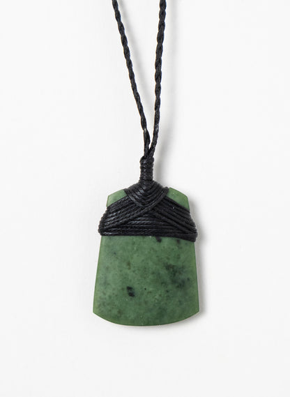 Small Crossbound Pounamu Toki Pendant