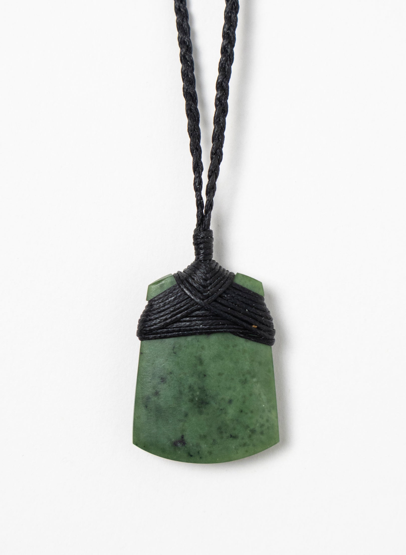 Small Crossbound Pounamu Toki Pendant