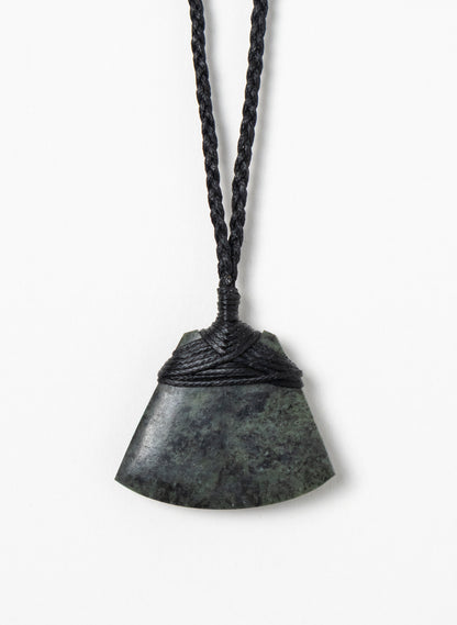 Small Crossbound Pounamu Toki Pendant