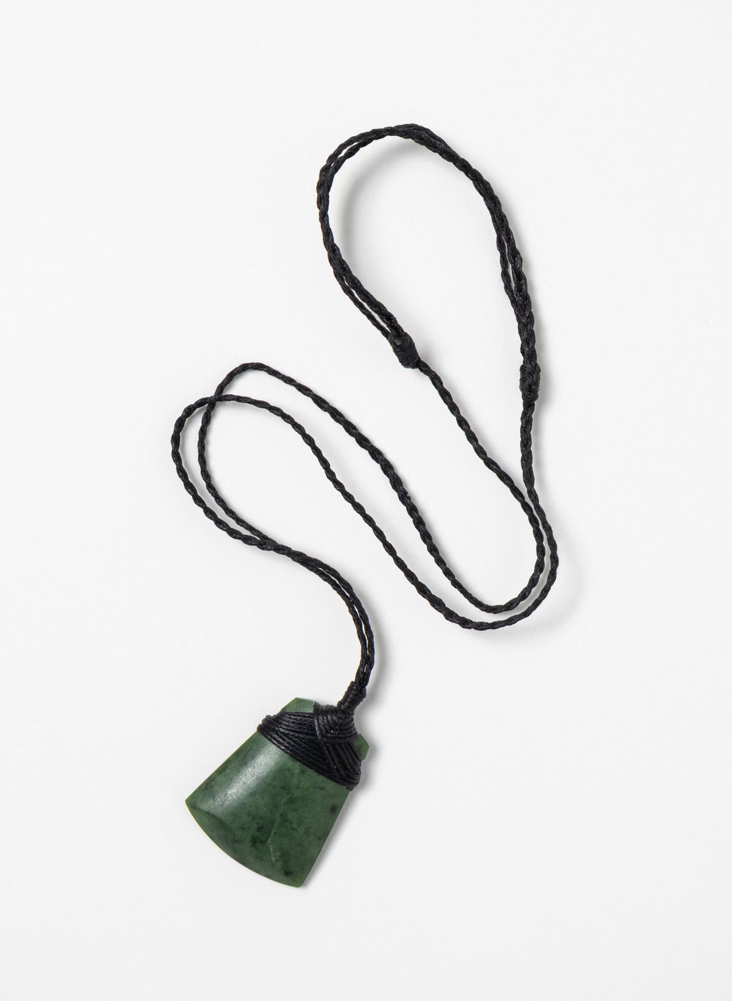 Small Crossbound Pounamu Toki Pendant