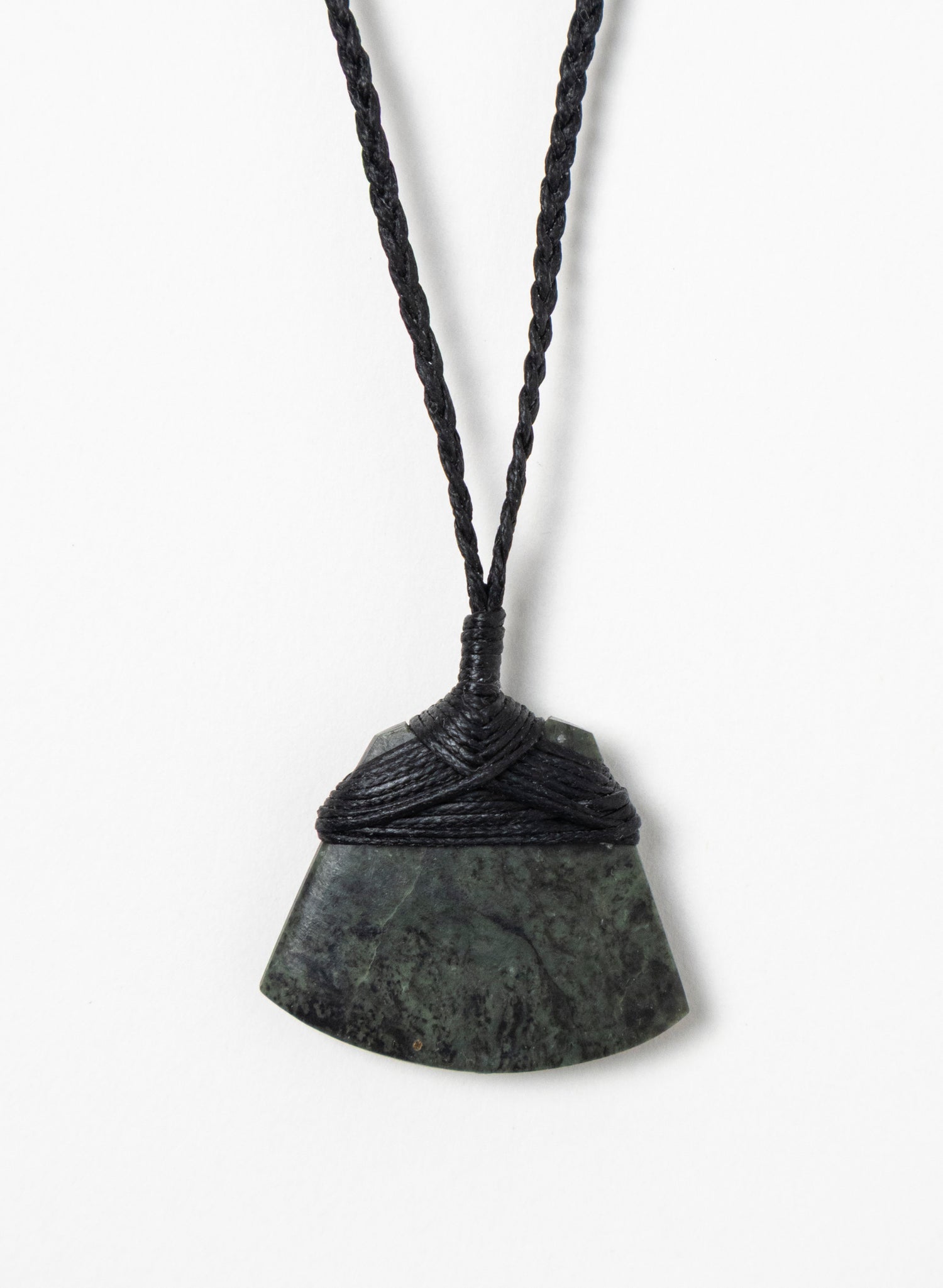 Small Crossbound Pounamu Toki Pendant