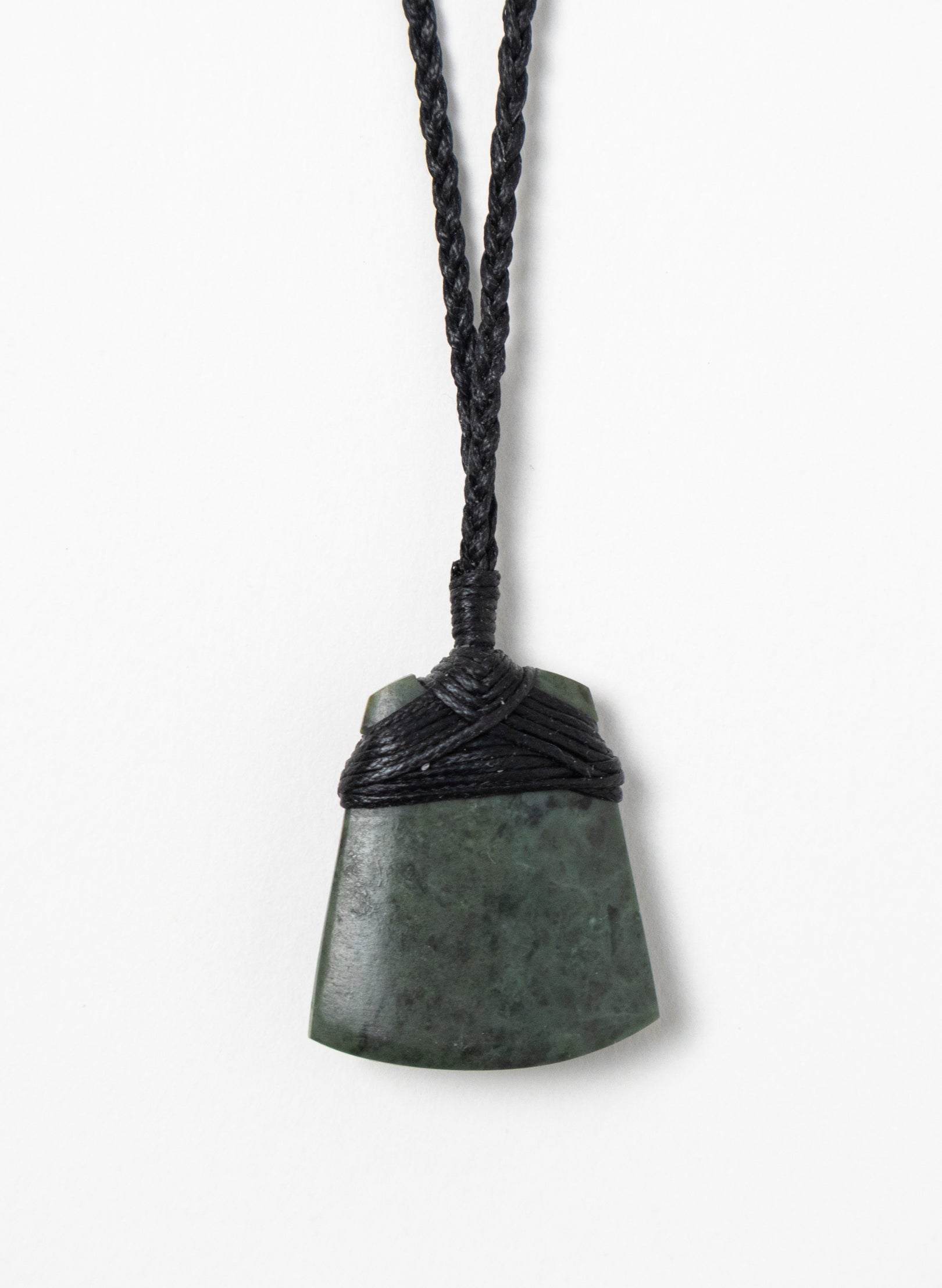Small Crossbound Pounamu Toki Pendant