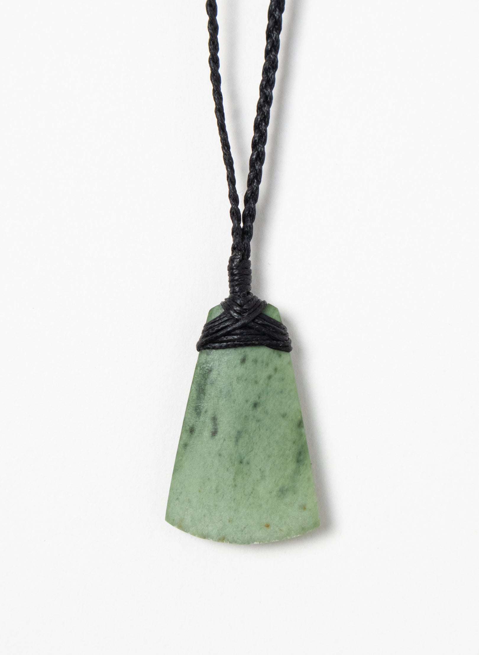 Small Crossbound Pounamu Toki Pendant