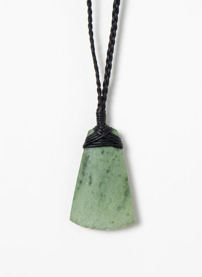 Small Crossbound Pounamu Toki Pendant