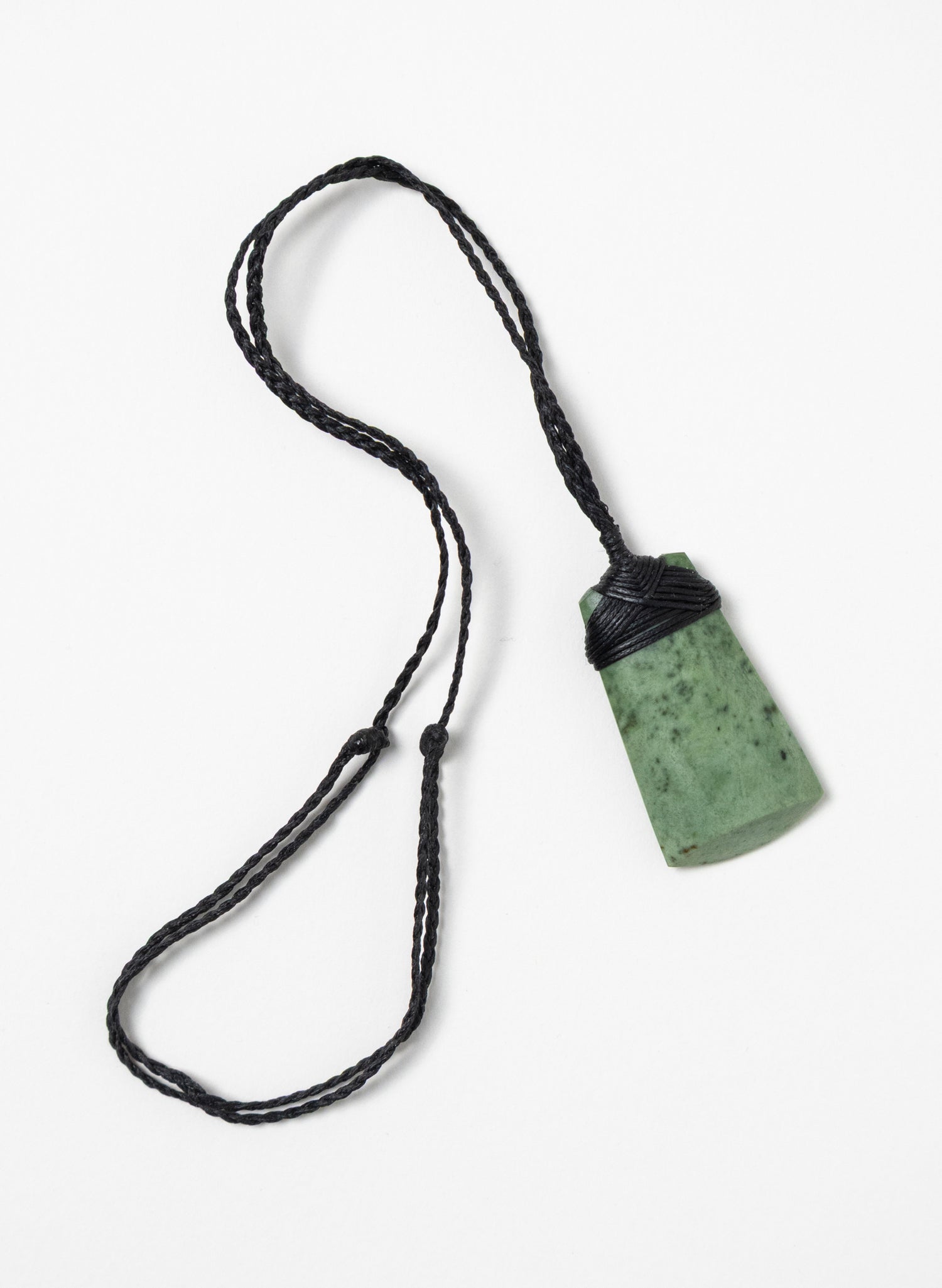 Crossbound Pounamu Toki Pendant