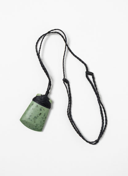Crossbound Pounamu Toki Pendant