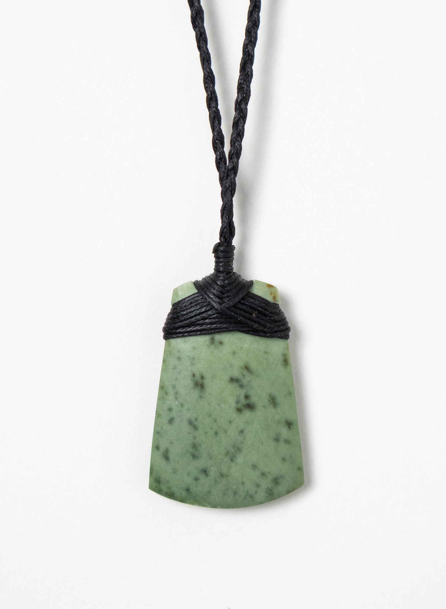 Crossbound Pounamu Toki Pendant