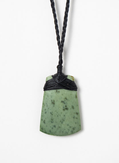 Crossbound Pounamu Toki Pendant