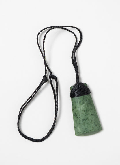 Crossbound Pounamu Toki Pendant