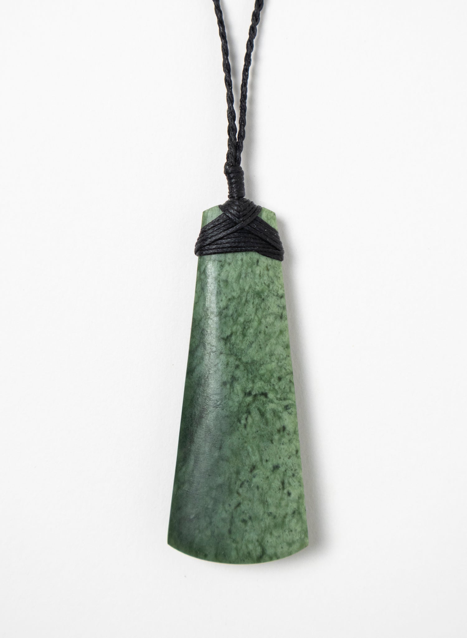 Crossbound Pounamu Toki Pendant