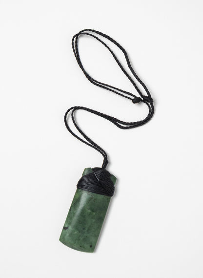 Crossbound Pounamu Toki Pendant