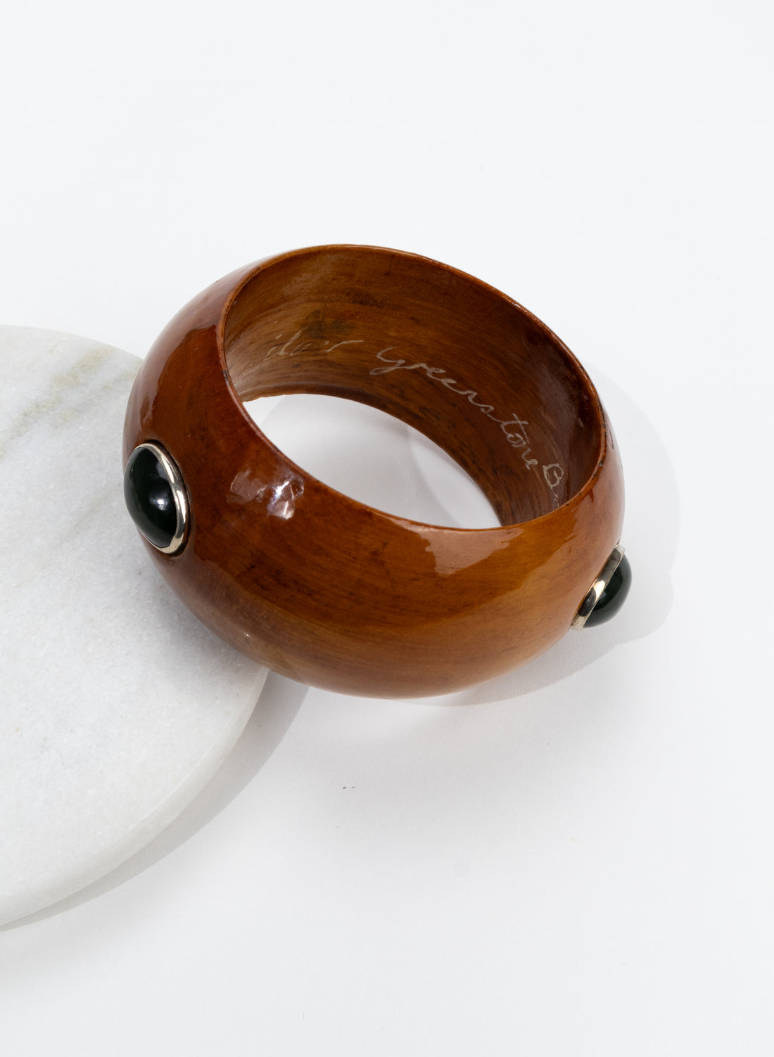 Rimu &amp; Pounamu Bangle