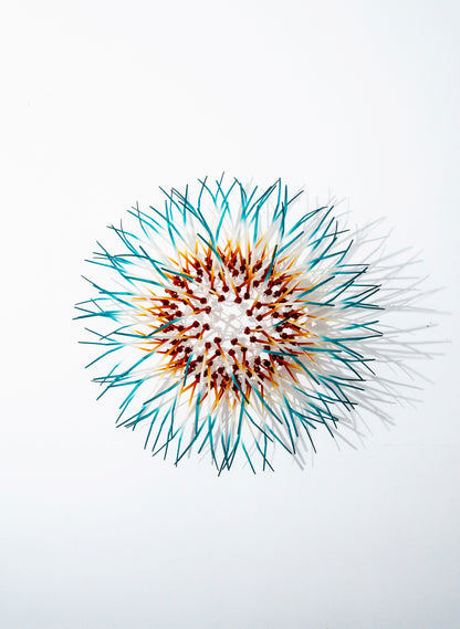 Mini Kina - Orange / Teal