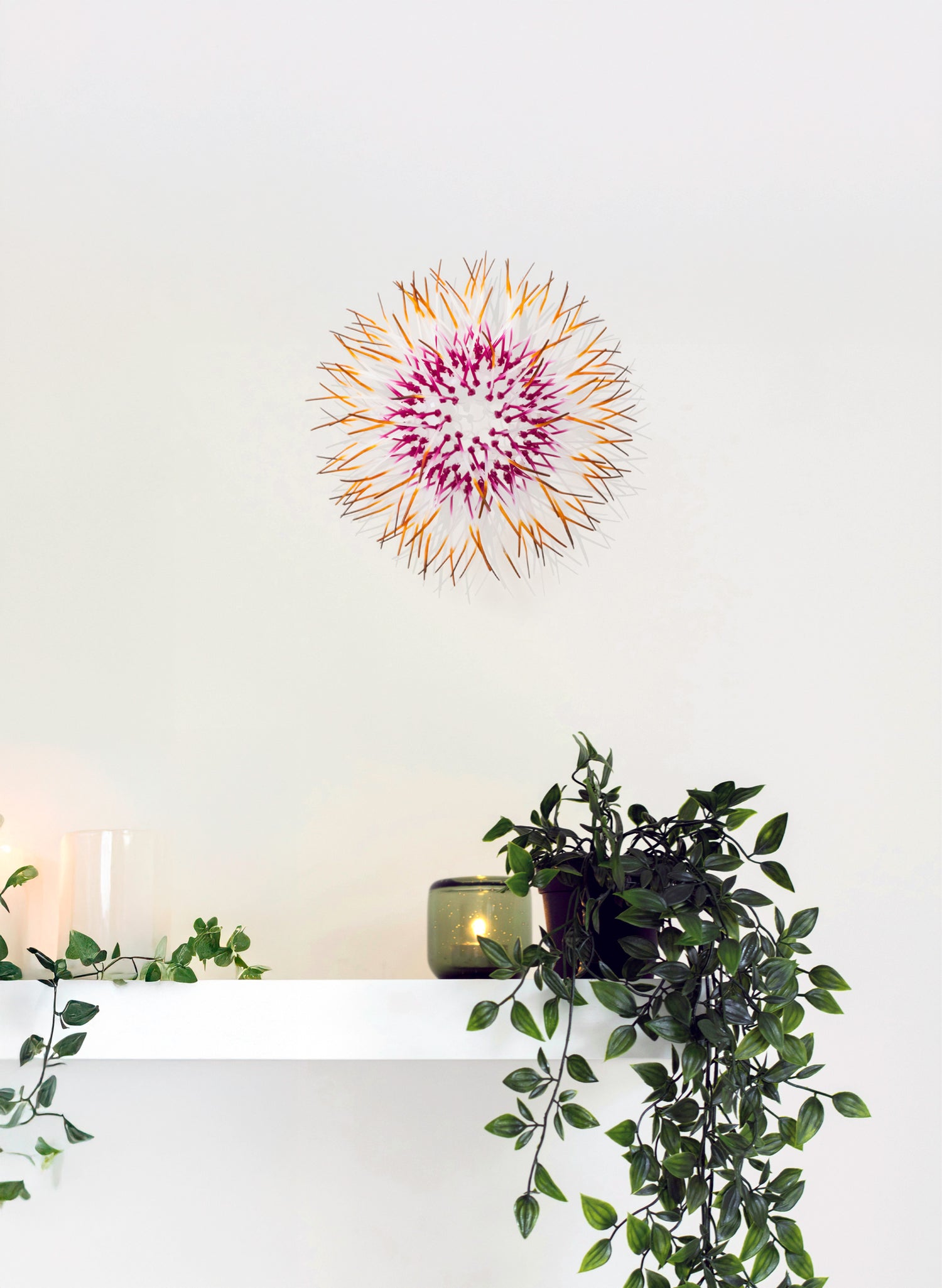 Mini Kina - Fuchsia / Orange