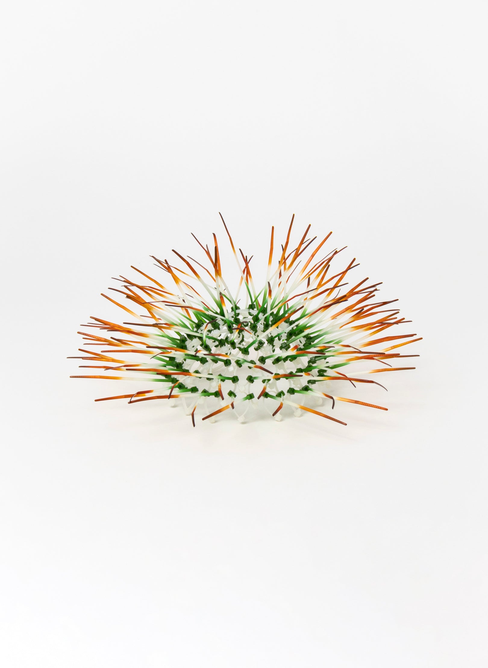 Mini Kina - Green  / Burnt Orange