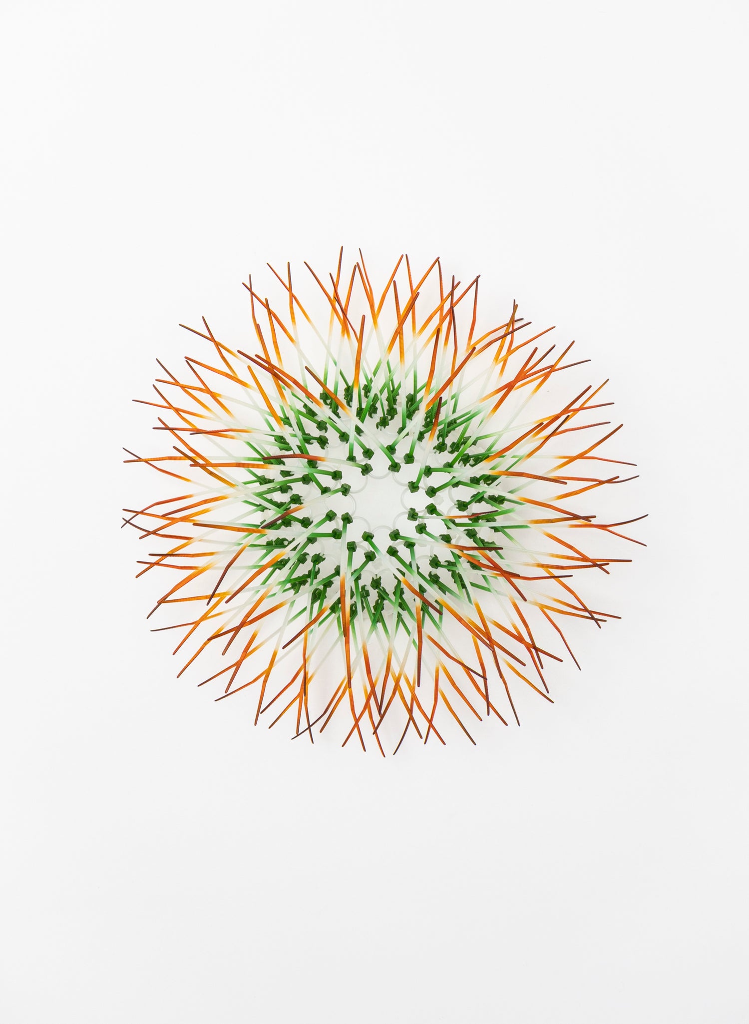 Mini Kina - Green  / Burnt Orange