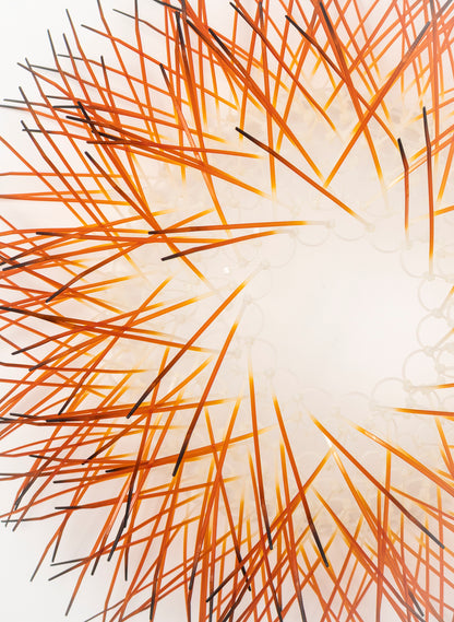 Large Kina - Burnt Orange