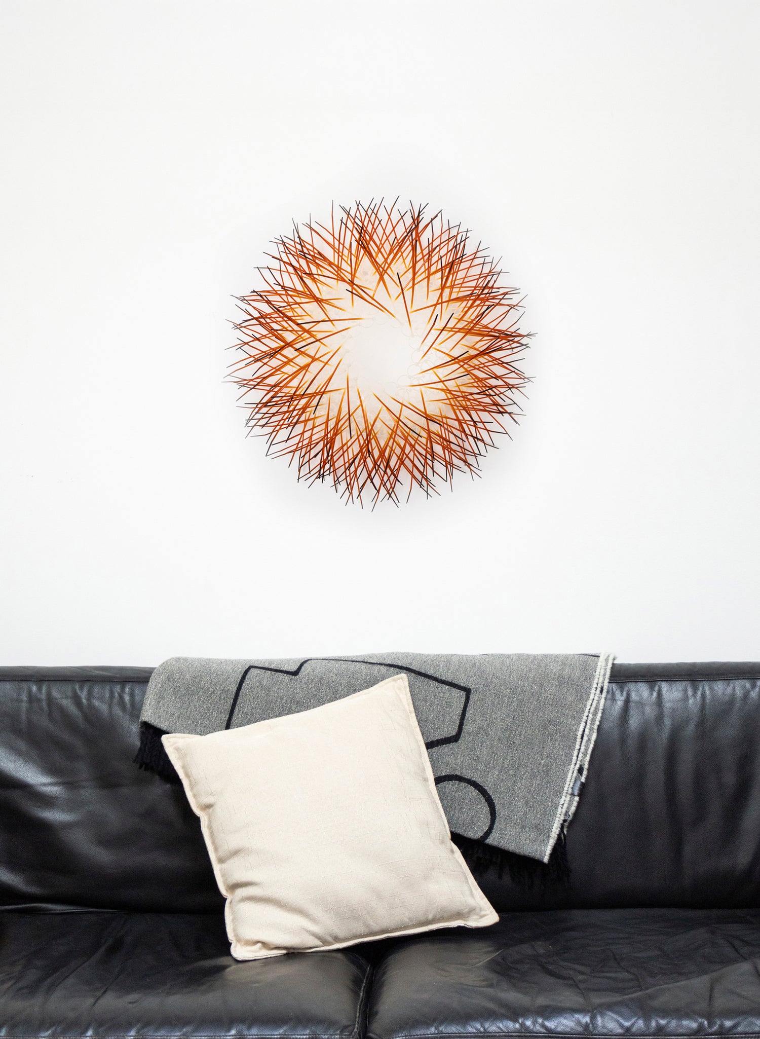 Large Kina - Burnt Orange