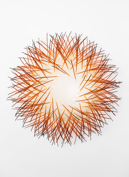 Large Kina - Burnt Orange