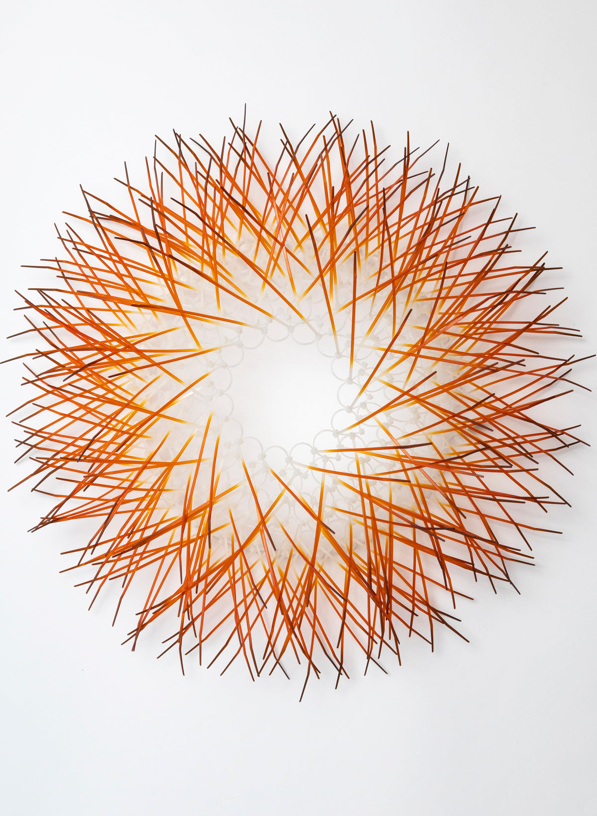 Large Kina - Burnt Orange