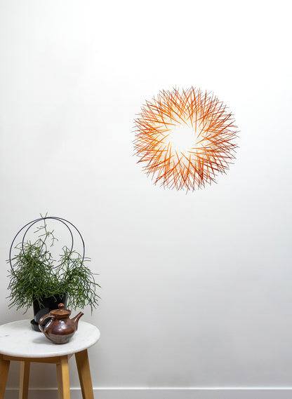 Large Kina - Burnt Orange