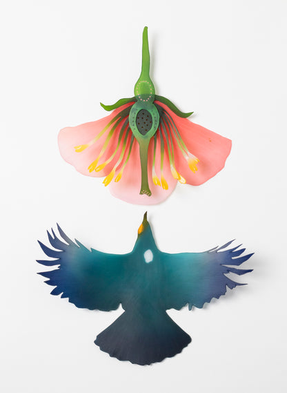 Tui and Bloom Wall Sculpture