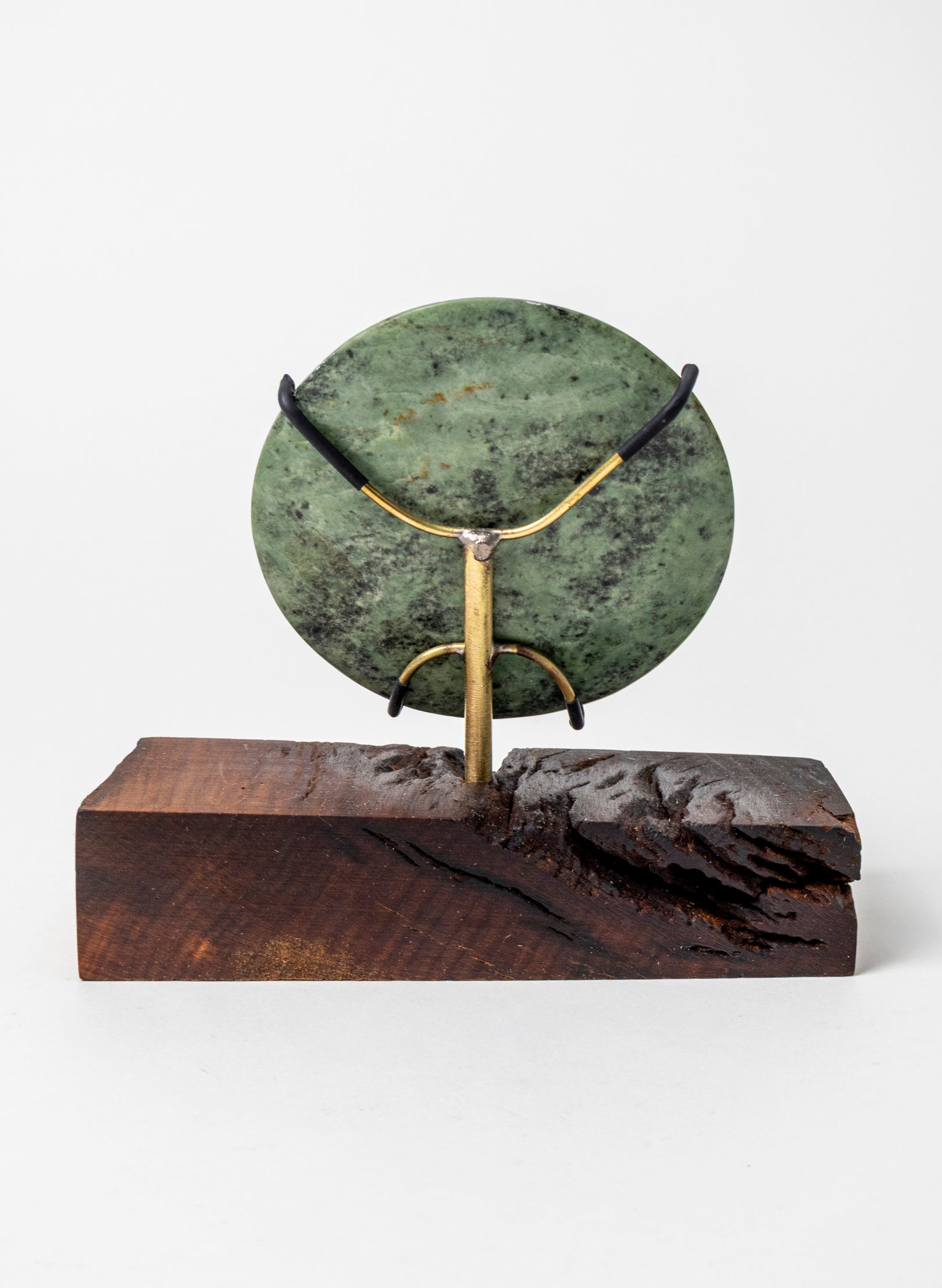 Pounamu Disc Sculpture