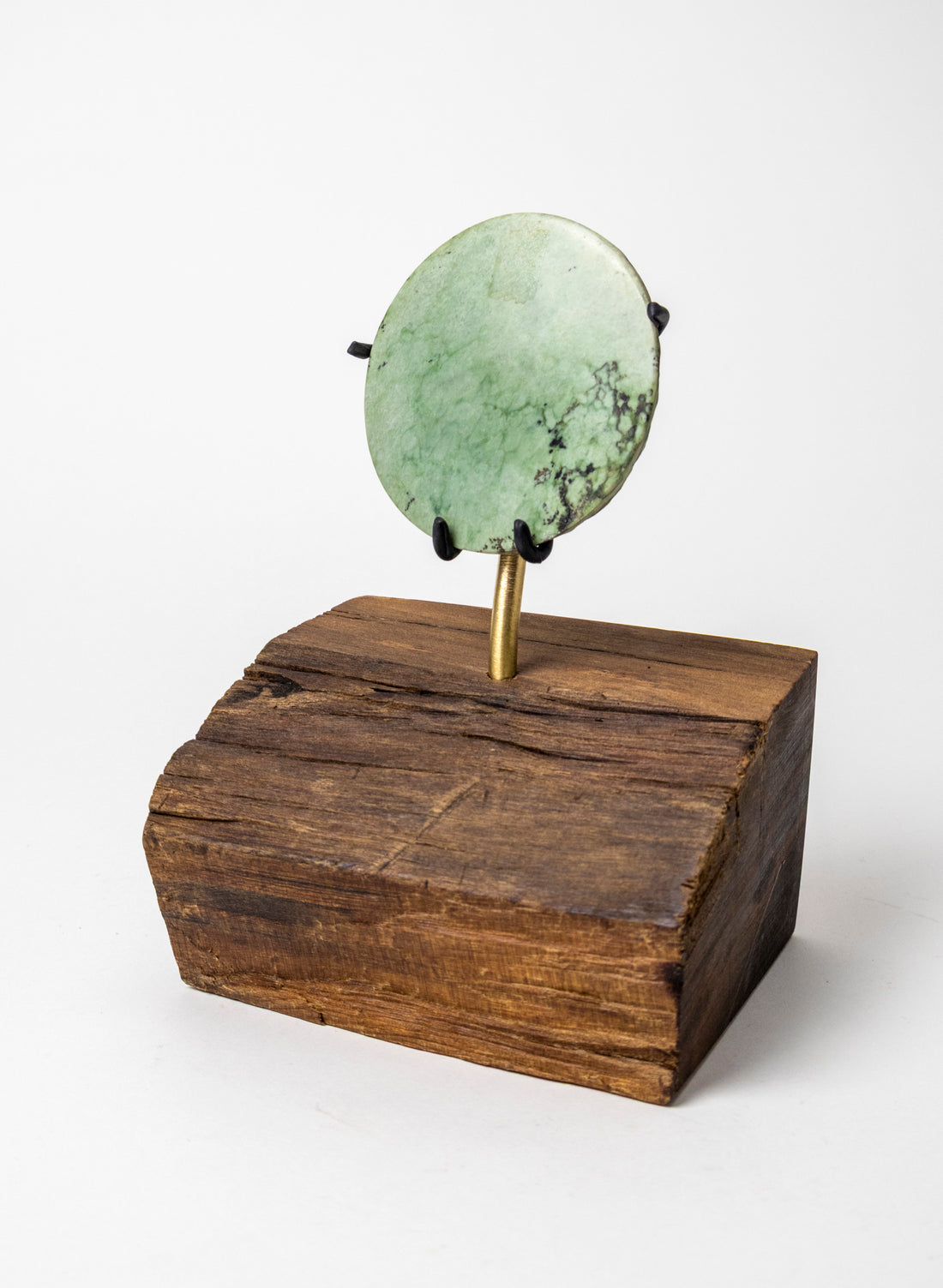 Pounamu Disc Sculpture